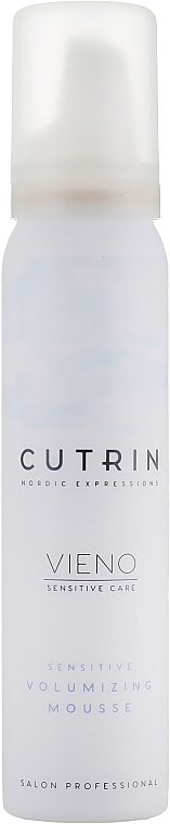 Fragrance-Free Volume Mousse - Cutrin Vieno Sensitive Volumizing Mousse — photo N1