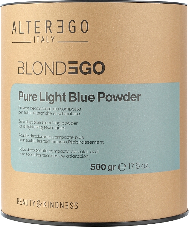 Bleaching Powder - AlterEgo BlondEgo Pure Light Blue Powder — photo N2