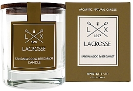 Scented Candle - Ambientair Lacrosse Sandalwood & Bergamot Candle — photo N1