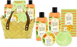 Fragrances, Perfumes, Cosmetics Mango & Pear Set in Box, 5 products - Aurora Exotic Crush Mango & Pear
