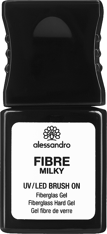 Nail Strengthener - Alessandro Fibre Milky — photo N1