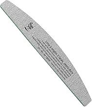 Fragrances, Perfumes, Cosmetics Double-Sided Nail File 100/180, zebra - Peggy Sage 2-way Washable Half-Moon Nail File 