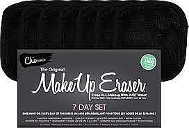 Set - MakeUpEraser 7-Day Set Chic Black (cloth/7pcs) — photo N2