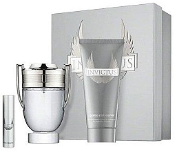 Paco Rabanne Invictus - Set (edt/100ml + edt/10ml + sh/gel/100ml) — photo N1