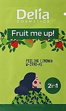 GIFT! Face & Body Peeling with Lime Scent - Delia Fruit Me Up! Face & Body Peeling (sample) — photo N1