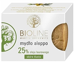 Fragrances, Perfumes, Cosmetics Aleppo Soap with Laurel Oil 25% - Bioline Aleppo Soap