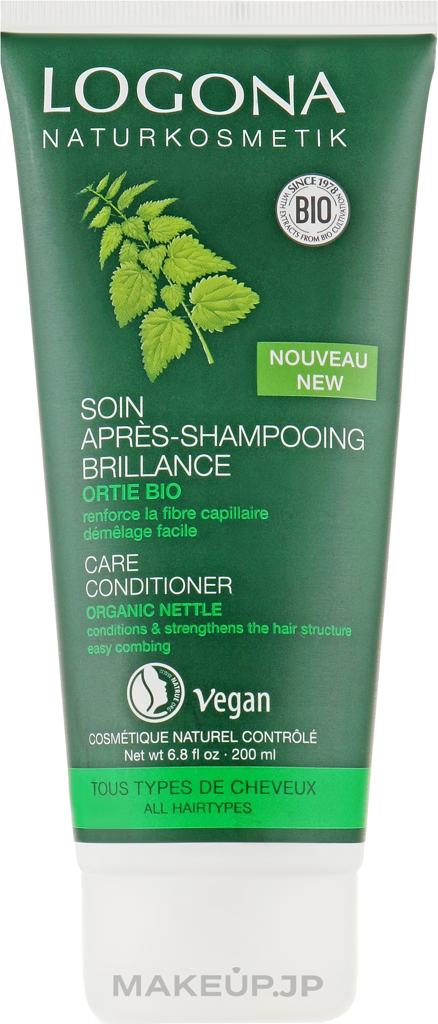 BIO Conditioner "Nettle" - Logona Bio-Brennnessel Conditioner — photo 200 ml