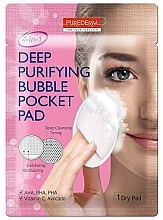 Fragrances, Perfumes, Cosmetics Peeling Wipes - Purederm Deep Purifying Bubble Pocket Pad