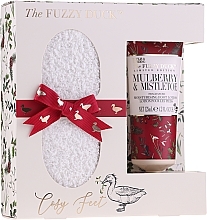 Fragrances, Perfumes, Cosmetics Set - Baylis & Harding The Fuzzy Duck Winter Wonderland Foot Care Set (f/lot/50ml + socks)