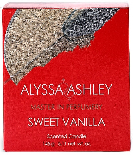 Scented Candle - Alyssa Ashley Sweet Vanilla Candle — photo N2