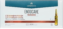Vitamin C Face Ampoules for Dry Skin - Cantabria Labs Endocare C20 Proteoglycans Ampoules — photo N2