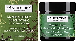 Anti-Inflammatory Day Face Cream - Antipodes Manuka Honey Skin-Brightening Light Day Cream — photo N2