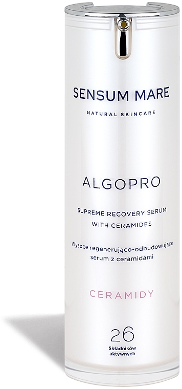 Recovery Serum With Ceramides - Sensum Mare Algopro Supreme Recovery Serum With Ceramides — photo N2