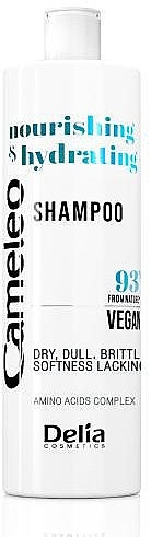 Shampoo for Dry, Dull and Brittle Hair - Delia Cameleo Nourishing & Hydrating Shampoo — photo N1