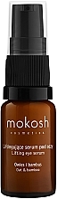 Fragrances, Perfumes, Cosmetics Lifting Eye Serum "Oat & Bamboo" - Mokosh Cosmetics Lifting Eye Serum Oat & Bamboo