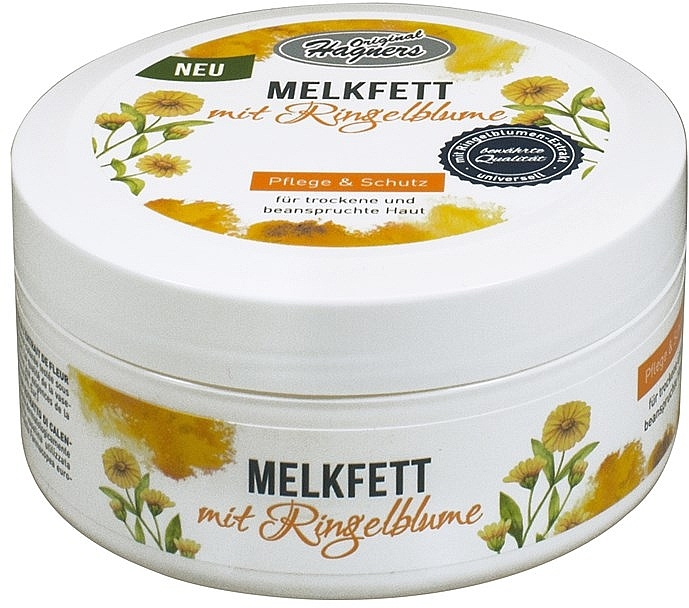 Moisturizing Calendula Body Cream - Original Hagners Melkfett Ringelblume — photo N7