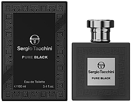 Fragrances, Perfumes, Cosmetics Sergio Tacchini Pure Black - Eau de Toilette (tester without cap)