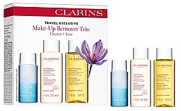 Fragrances, Perfumes, Cosmetics Set - Clarins Make-Up Remover Trio (f/milk/50ml+makeup/remover/30ml+f/lot/50ml)