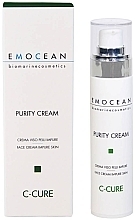 Fragrances, Perfumes, Cosmetics Face Cream for Problem Skin - Emocean C-Cure Purity Cream