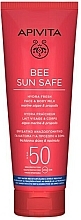 Face & Body Sun Milk - Apivita Bee Sun Safe Hydra Fresh Face & Body Milk SPF50 — photo N2