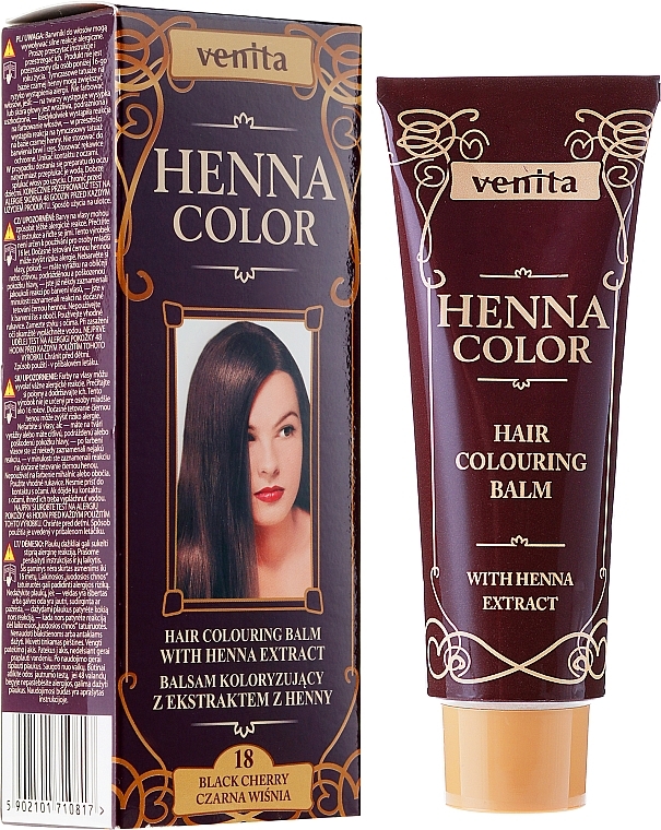 Henna Extract Hair Balm - Venita Henna Color — photo N6