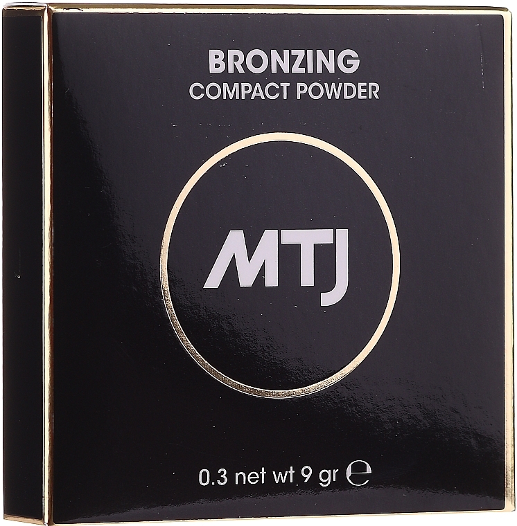 Bronzing Powder - MTJ Cosmetics Bronzing Compact Powder — photo N1