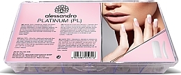 Fragrances, Perfumes, Cosmetics Nail Tips - Alessandro International Nagel Tips Tipbox Platinum