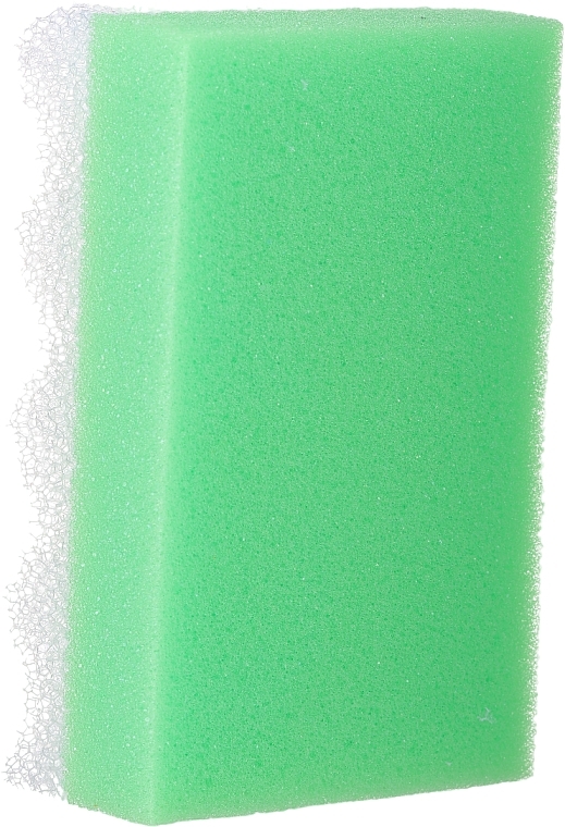 Traditional Bath & Massage Sponge, light green - LULA — photo N1