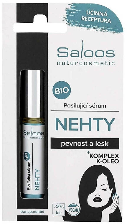 Strengthening Nail Serum - Saloos Bio Nehty Serum — photo N1