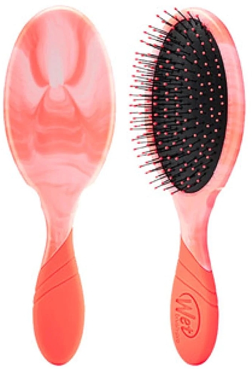 Hair Brush - Wet Brush Pro Detangler Color Shock Melon — photo N1