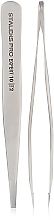 Eyebrow Tweezers, TE-10/2 - Staleks Pro Expert 10 Type 2 — photo N2