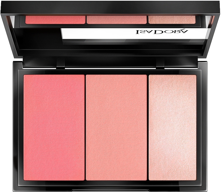 Blush Palette - Isadora Blush Trio 3-in-1 Palette — photo N3