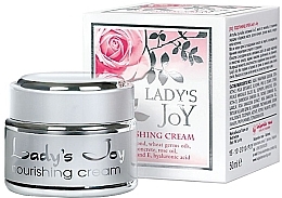 Fragrances, Perfumes, Cosmetics Nourishing Cream - Bulgarian Rose Lady's Joy Nourishing Face Cream