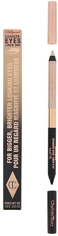 Double-Sided Eyeliner - Charlotte Tilbury Hollywood Exagger Eyes Liner Duo — photo N4