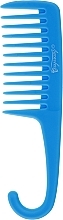 Fragrances, Perfumes, Cosmetics Mask & Conditioner Applicator-Comb, blue - Laskovaya