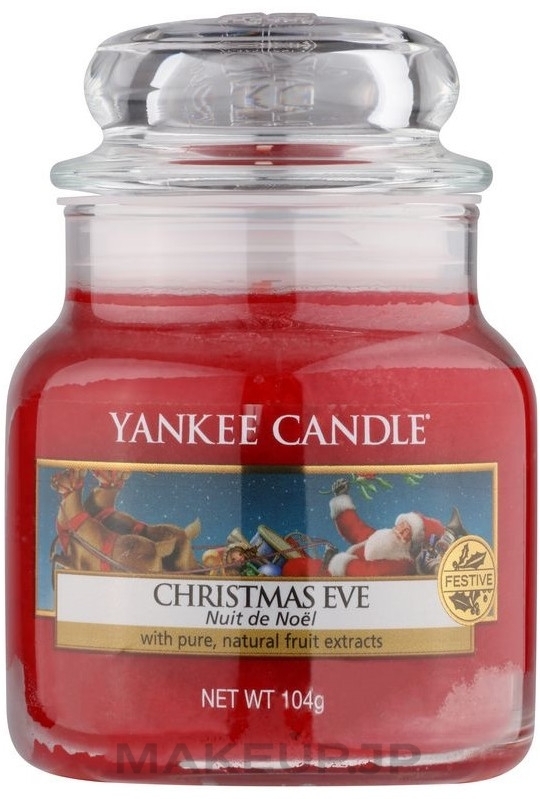 Scented Candle in Jar - Yankee Candle Christmas Eve — photo 104 g