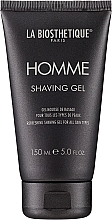 Fragrances, Perfumes, Cosmetics Shaving Gel for All Hair Types - La Biosthetique Homme Shaving Gel