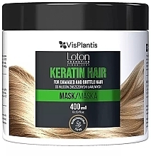 Keratin Hair Mask - Vis Plantis Loton Keratin Hair Mask — photo N2