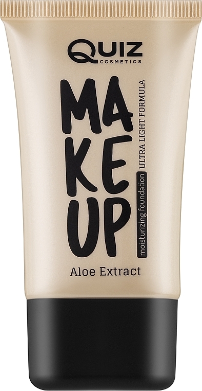 Liquid Aloe Foundation - Quiz Cosmetics Make Up With Aloe Extract — photo N1