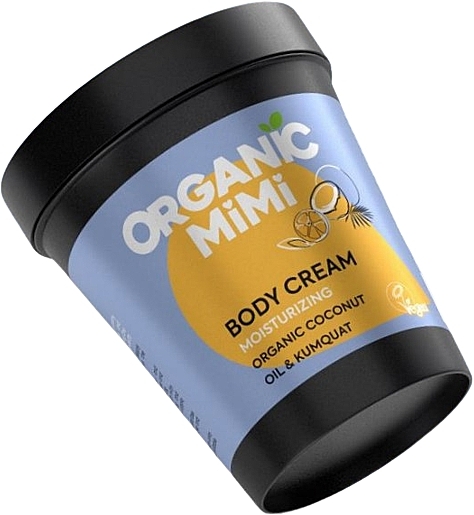 Coconut & Kumquat Moisturizing Body Cream - Organic Mimi Body Cream Moisturizing Coconut & Kumquat — photo N1