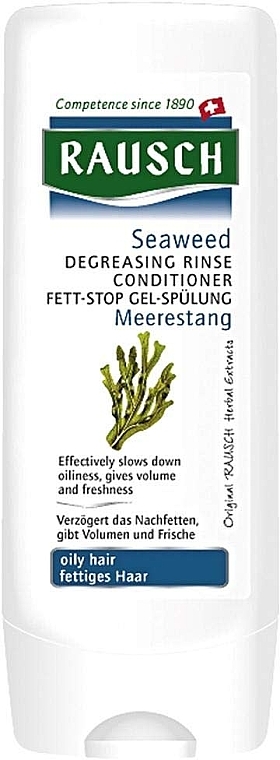 Marine Algae Conditioner for Oily Hair - Rausch Seaweed Degreasing Conditioner — photo N1
