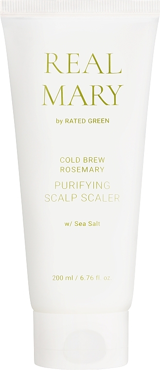 Cleansing & Exfoliating Rosemary Scalp Mask - Rated Green Real Mary Cold Brew Purifying Scalp Scaler — photo N8