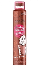 Fragrances, Perfumes, Cosmetics Dry Shampoo for Brunettes - Got2b Fresh & Fabulous Dry Shampoo Dark Brown