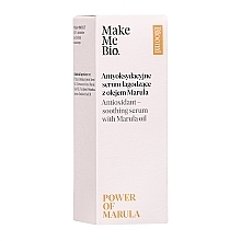Antioxidant Soothing Serum with Marula Oil - Make Me Bio Power of Marula — photo N3