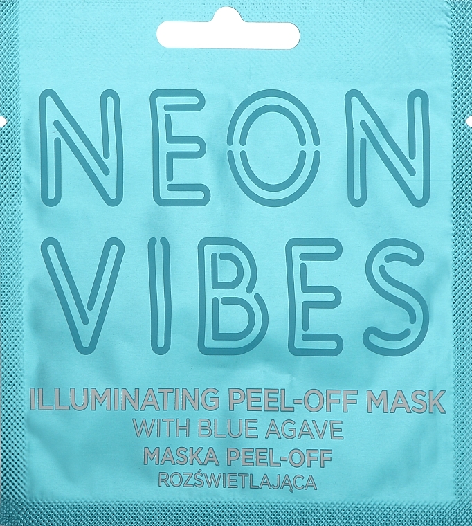 Face Mask - Marion Neon Vibes Illuminating Peel-Off Mask — photo N1