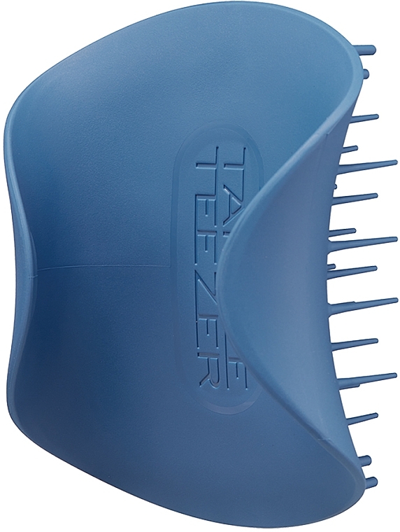 Massage Hair Brush - Tangle Teezer The Scalp Exfoliator & Massager Coastal Blue — photo N7