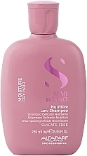 Sulfate-Free Nourishing Shampoo - Alfaparf Semi Di Lino Nutritive Low Shampoo — photo N1