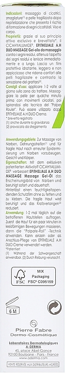 Massage Anti Scars & Stretch Marks Gel-Oil - A-Derma Epitheliale AH Massage — photo N7