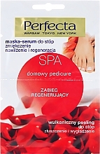 Fragrances, Perfumes, Cosmetics Softening Foot Serum Mask - Perfecta Spa Foot Peeling