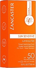 Tinted Mattifying Fluid - Lancaster Sun Sensitive Tinted Mattifying Fluid SPF50 — photo N3